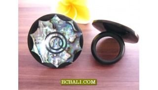 Abalone Seashells Rings Hand Crafted Accessories Bali